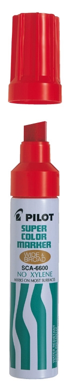 Pilot Marker Super Color Jumbo 10,0mm červená