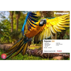 Fotospeed Polyester (Matt) 260 g/m² - 24" x 30 metra .