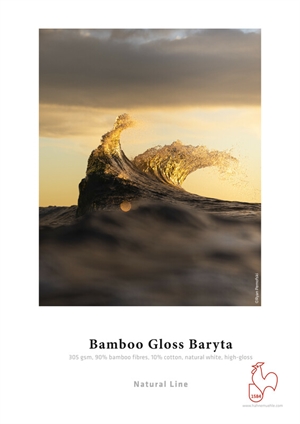 Hahnemühle Bamboo Gloss Baryta 305 g/m² - 17" x 12 metra etros 