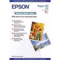 Epson Archival Matte Paper, 192 g, A3+ 50 listov 