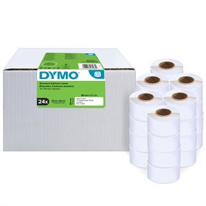 Dymo Label Adresovanie 28 x 89 trvalá biela mm, 24 kusov.