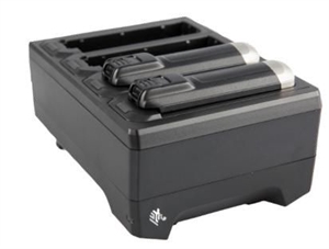 Zebra battery charging station, 4-slot