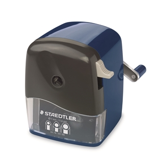 Staedtler Pencil Sharpener tabletop model blue