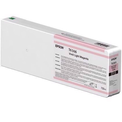 Epson T6366 Vivid Light Magenta - 700 ml kartuša s črnilom