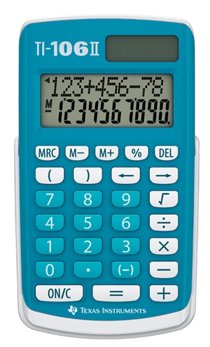 Texas Instruments TI-106 II Základná kalkulačka