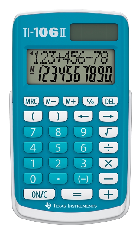 Texas Instruments TI-106 II Základná kalkulačka