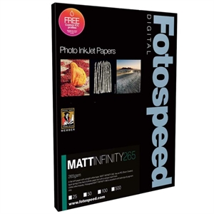 Fotospeed Matt Infinity 265 g/m² - A2, 25 listov 