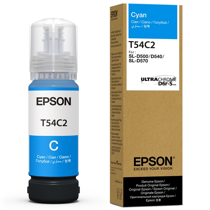 Epson T54C Cyan 70 ml inková kazeta pre SureLab SL-D500.