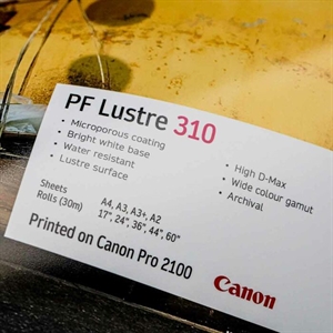 Fotospeed PF Lustre 310 g/m² - 17" x 30 metra 