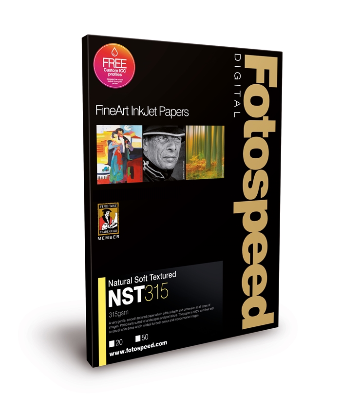 Fotospeed Natural Soft Textured 315 gsm - A4, 250 listov 