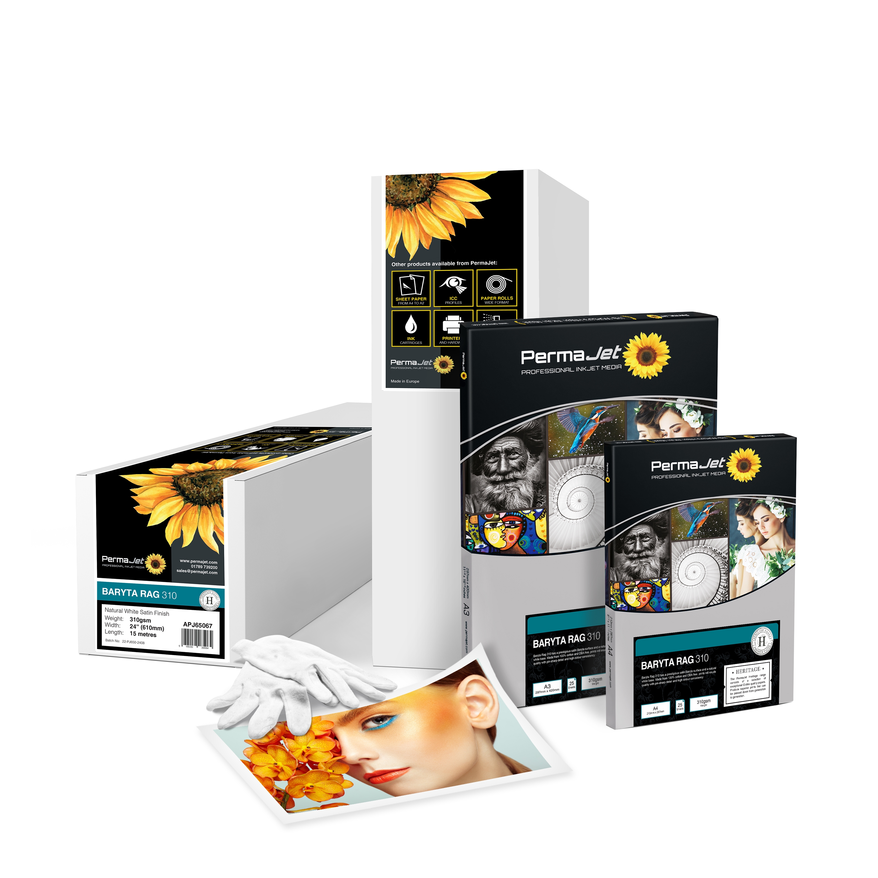 Permajet Baryta Rag 310 g/m² 