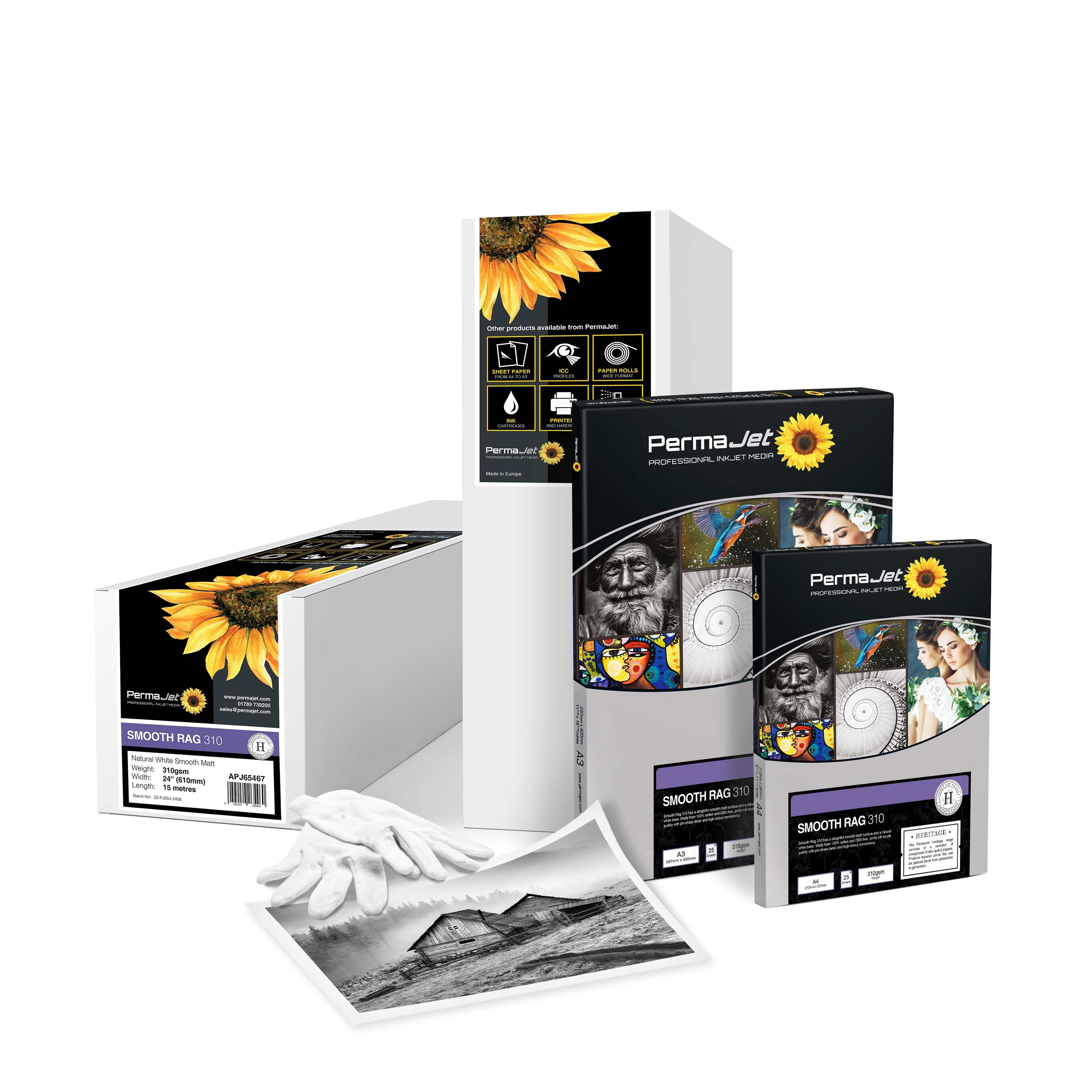 Permajet Smooth Rag 310 g/m² 