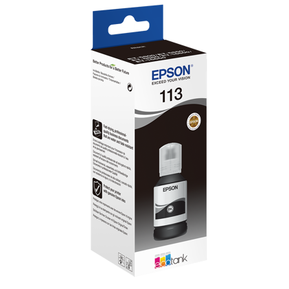 Epson 113 EcoTank čierna inkoustová fľaša