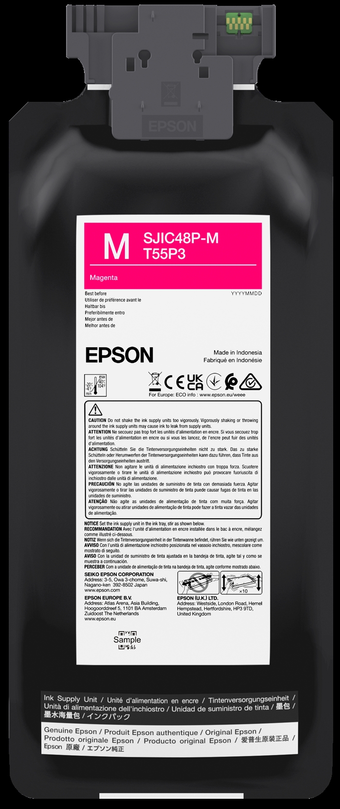 Epson magenta atramentová kazeta pre Epson ColorWorks C8000