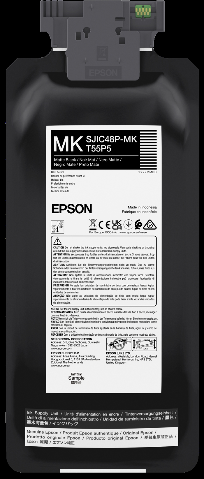 Epson Matná čierna atramentová kazeta pre Epson ColorWorks C8000