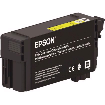 Epson T40C4 Yellow - 26 ml čierna atramentová kazeta - Epson SureColor SC-T3100, SC-T3100N, SC-T5100, SC-T5100N