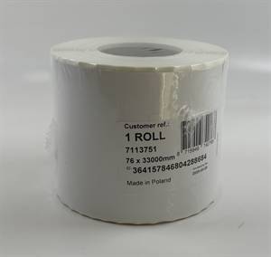 Epson Vysoko lesklý štítok, nekonečný pás, 76 mm x 33 metrov